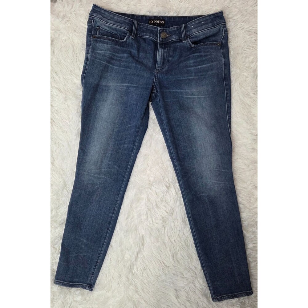 Express Women’s Stretch+ Ultimate Stretch Low Rise Legging Jeans Size 6